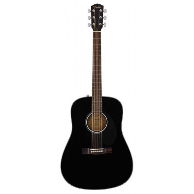 Гитара акустическая FENDER CD-60S Black WN Гитара акустическая FENDER CD-60S Black WN
