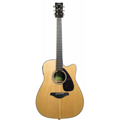 Гитара электроакустическая YAMAHA FGX800C NATURAL//02