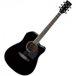 Гитара электроакустическая шестиструнная IBANEZ PF15ECE BK