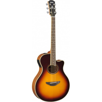 Гитара электроакустическая YAMAHA APX700II BROWN SUNBURST