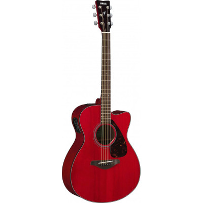 YAMAHA FSX800C RUBY RED//02 - Электроакустика