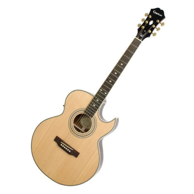 Гитара электроакустическая шестиструнная EPIPHONE PR-5E NATURAL GOLD HDWE Гитара электроакустическая шестиструнная EPIPHONE PR-5E NATURAL GOLD HDWE