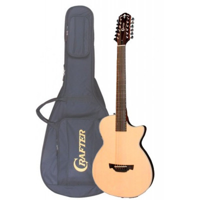 Гитара электроакустическая 12-струнная CRAFTER CT-120-12/EQ N Чехол
