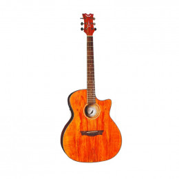 DEAN AX E SPALT - электроакустическая гитара,cutaway, ель, 3х полосный...