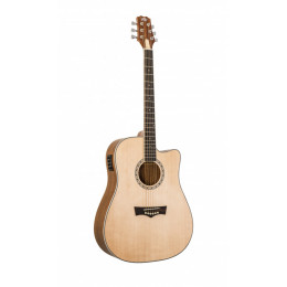 Гитара электроакустическая PEAVEY DW-2 CE Solid Top Cutaway w/Case