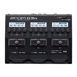 Zoom G3n педаль эффектов с встроенным эмулятором кабинета/БП в комплекте