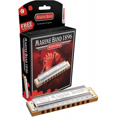 Губная гармоника диатоническая HOHNER Marine Band 1896/20 C Губная гармоника диатоническая HOHNER Marine Band 1896/20 C