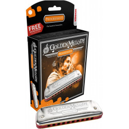 Губная гармоника диатоническая HOHNER Golden Melody 542/20 F (Доступ на 30 дней к бесплатным урокам) Губная гармоника диатоническая HOHNER Golden Melody 542/20 F (Доступ на 30 дней к бесплатным урокам)