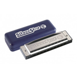 Губная гармоника диатоническая HOHNER Silver Star 504/20 Small box D Губная гармоника диатоническая HOHNER Silver Star 504/20 Small box D