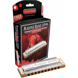 Губная гармоника диатоническая HOHNER Marine Band 1896/20 Bb Губная гармоника диатоническая HOHNER Marine Band 1896/20 Bb
