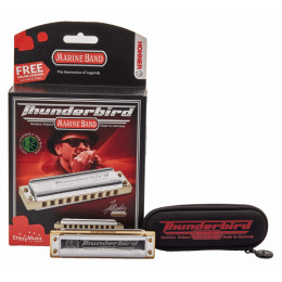 Губная гармоника диатоническая HOHNER Marine Band Thunderbird Eb low Губная гармоника диатоническая HOHNER Marine Band Thunderbird Eb low