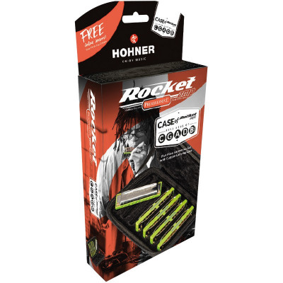 Губная гармоника диатоническая HOHNER Rocket Amp M20155xp Губная гармоника диатоническая HOHNER Rocket Amp M20155xp