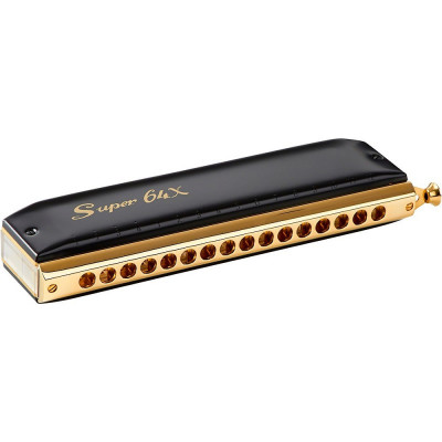 Губная гармоника хроматическая HOHNER Super 64X 7584/64 C Губная гармоника хроматическая HOHNER Super 64X 7584/64 C