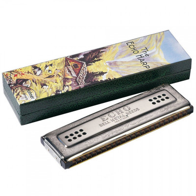 Губная гармоника тремоло HOHNER Echo Harp 2x48 CG Губная гармоника тремоло HOHNER Echo Harp 2x48 CG