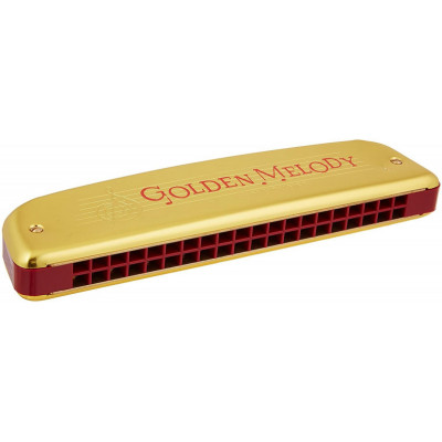 Губная гармоника тремоло HOHNER Golden Melody 2416/40 C Губная гармоника тремоло HOHNER Golden Melody 2416/40 C