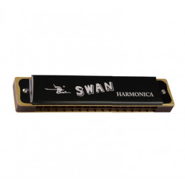 Губная гармоника тремоло SWAN SW16-1-BK Губная гармоника тремоло SWAN SW16-1-BK