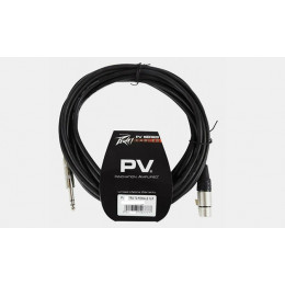 PEAVEY PV 10' TRS TO FEMALE XLR - кабель 3м
