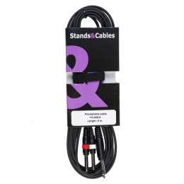 Инструментальный кабель STANDS & CABLES YC-009 5 Инструментальный кабель STANDS & CABLES YC-009 5
