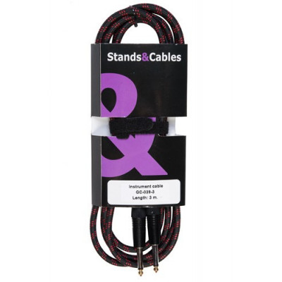 Инструментальный кабель STANDS & CABLES GC-039 3 Инструментальный кабель STANDS & CABLES GC-039 3