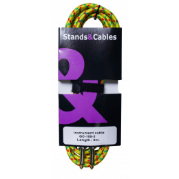Инструментальный кабель STANDS & CABLES GC-108 -3 Инструментальный кабель STANDS & CABLES GC-108 -3