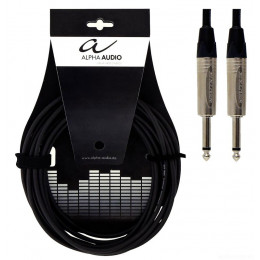 ALPHA AUDIO Peak Line кабель инструментальный monojackХ2, 6 м ALPHA AUDIO Peak Line кабель инструментальный monojackХ2, 6 м