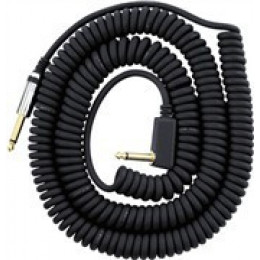 VOX Vintage Coiled Cable VCC-90BK гитарный кабель, чёрный VOX Vintage Coiled Cable VCC-90BK гитарный кабель, чёрный