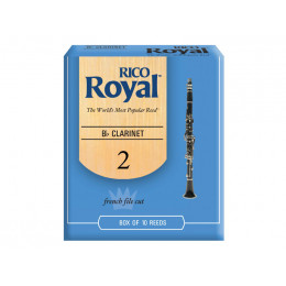 RICO ROYAL RCB1020 Набор тростей для кларнета 10шт №2 (10шт.в пачке)