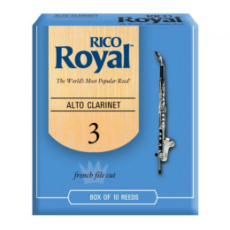 RICO RDB1030 Набор тростей для кларнета альт №3.0, серия ROYAL