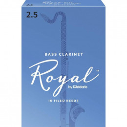 RICO REB1025 Набор тростей для кларнета бас №2.5, серия ROYAL