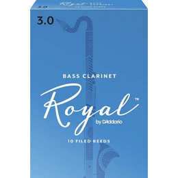 RICO REB1030 Набор тростей для кларнета бас №3.0, серия ROYAL