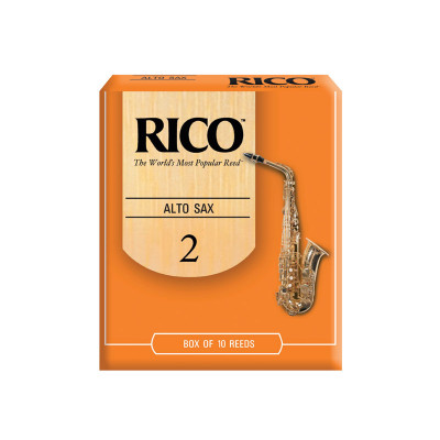 RICO RJA1020 Набор тростей для саксофона альт №2 (10 штук в упаковке)
