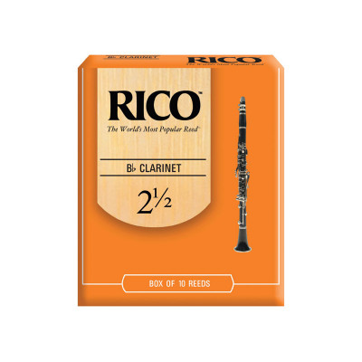 RICO RCA1025 Набор тростей для кларнета 10шт №2.5. бокс RICO RCA1025 Набор тростей для кларнета 10шт №2.5. бокс