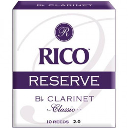 RICO RCT1020 Трости для кларнета, серия Reserve Classic, толщина 2.0