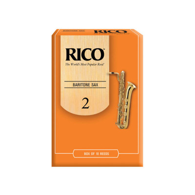 RICO RLA1020 Трости для саксофона баритон 10 шт, №2 RICO RLA1020 Трости для саксофона баритон 10 шт, №2