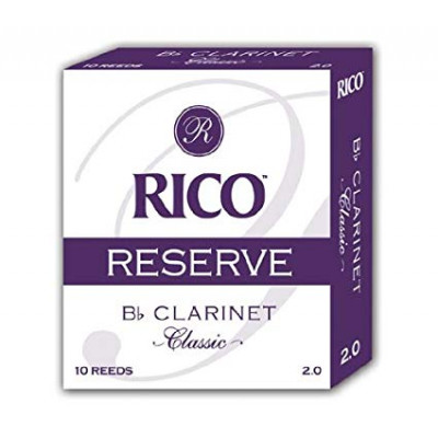 RICO RCT1030 Трости для кларнета, серия Reserve Classic, толщина 3.0 RICO RCT1030 Трости для кларнета, серия Reserve Classic, толщина 3.0