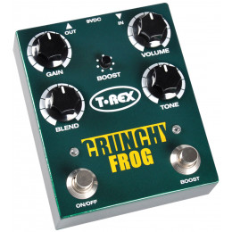 T-REX Crunchy Frog Педаль эффектов Overdrive для гитары (Boost, Volume, Gain, Blend, Tone)