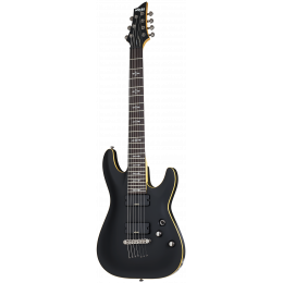 Schecter DEMON-7 ABSN Гитара электрическая, 7 струн, корпус липа, гриф клен, лады 24X Jumbo