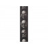 Planet Waves 50AL01 Ремень для гитары, плетеный, серия Alchemy Gothic™, Muted Skulls