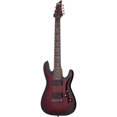Schecter DEMON-7 CRB Гитара электрическая, 7 струн, корпус липа, гриф клен, лады 24X Jumbo, звукосн Schecter DEMON-7 CRB Гитара электрическая, 7 струн, корпус липа, гриф клен, лады 24X Jumbo, звукосн