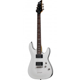 Schecter OMEN-6 VWHT Гитара электрическая, 6 струн, корпус липа, гриф клен, лады 22XJumbo, орех Schecter OMEN-6 VWHT Гитара электрическая, 6 струн, корпус липа, гриф клен, лады 22XJumbo, орех