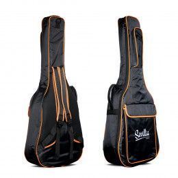 Sevillia GB-UD41-R Чехол для акустической гитары 41", логотип вышивка Sevillia GB-UD41-R Чехол для акустической гитары 41", логотип вышивка