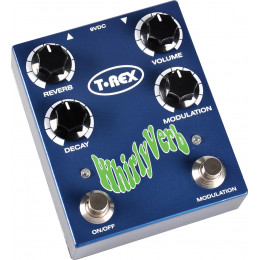 T-REX Whirly Verb Педаль эффектов Reverb для гитары (Volume, Reverb, Modulation, Decay)