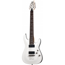 Schecter DEMON-7 VWHT Гитара электрическая, 7 струн, корпус липа, гриф клен, лады 24X Jumbo, звукосн Schecter DEMON-7 VWHT Гитара электрическая, 7 струн, корпус липа, гриф клен, лады 24X Jumbo, звукосн