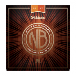 D'ADDARIO NB1047 Extra Light Набор 6 струн для гитары акустик никель-бронза 010-047