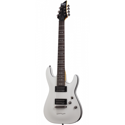 Schecter OMEN-7 VWHT Гитара электрическая, 7 струн, корпус липа, гриф клен, лады 24XJumbo Schecter OMEN-7 VWHT Гитара электрическая, 7 струн, корпус липа, гриф клен, лады 24XJumbo