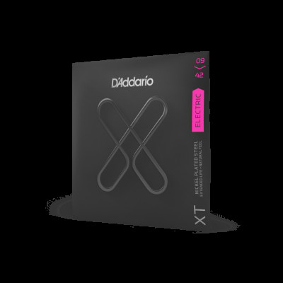 D'ADDARIO XTE0942 Набор 6 струн для гитары электро, никель, Super Light, 09-42 D'ADDARIO XTE0942 Набор 6 струн для гитары электро, никель, Super Light, 09-42