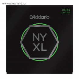 D'ADDARIO NYXL0838 Super Light Набор струн для электрогитары, калибр 8-38