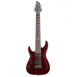 Schecter DAMIEN ELITE-8 CRED L/H Гитара электрическая, 8 струн, крепление грифа: на болтах; Schecter DAMIEN ELITE-8 CRED L/H Гитара электрическая, 8 струн, крепление грифа: на болтах;