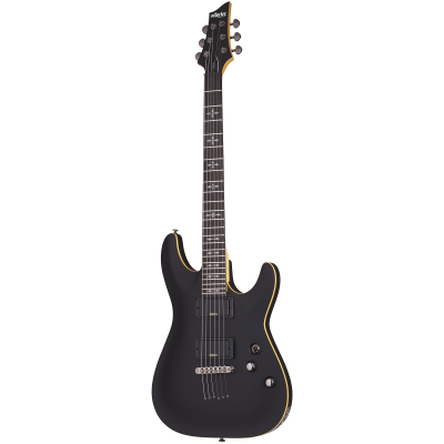 Schecter DEMON-6 ABSN Гитара электрическая, 6 струн, 24 лада, зв/сн Duncan Designed Active HB-105
