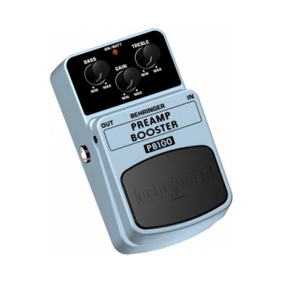 Behringer PB100 Педаль гитарная Preamp Booste Behringer PB100 Педаль гитарная Preamp Booste